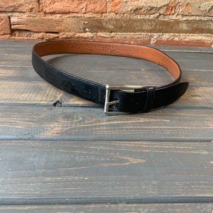 Mens J Campbell Los Angeles Leather Belt Black size 38”